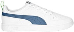 Buty dla dzieci Puma Rickie Jr biało-niebieskie 384311