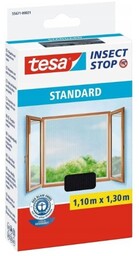 TESA Moskitiera do okien STANDARD 1,1mx1,3m czarna