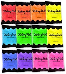 Kolory Holi, Kolorowy Proszek Holi na festiwal kolorów