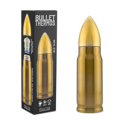 Termos FROSTER Bullet Brass nabój 350 ml