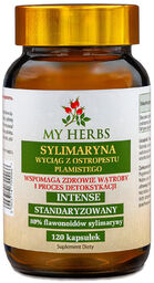 My Herbs Sylimaryna, wyciąg z ostropestu plamistego, 120