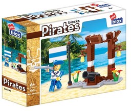 Klocki Pirates Armata i pirat 102 elementy Alleblox