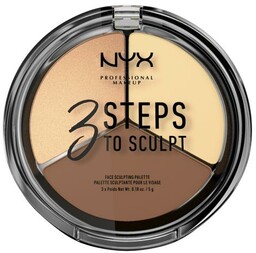 NYX Professional Makeup 3 Steps To Sculpt paletka