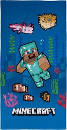 Character World Oficjalny ręcznik Minecraft, super miękki