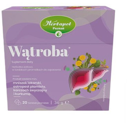 HERBAPOL Herbata Wątroba (20 sztuk)