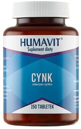 HUMAVIT Cynk, 150 tabletek