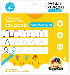 CzuCzu Dłuuugie rysowanki Rysuję szlaczki nieco trudniejsze