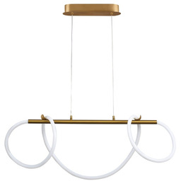 Lampa wisząca EMMA LED 38W 230V 4000K złota