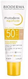 Bioderma Photoderm Aquafluide SPF 50 Ultralekki fluid Jasny,
