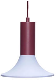 Hübsch - Luminary Lampa Wisząca Burgundy/Niebieski Hu bsch