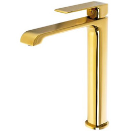 Bateria umywalkowa wysoka Maroko MA 47 złoty połysk