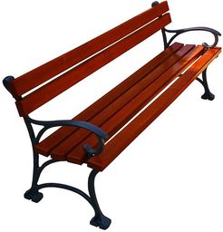 Elior Ławka ogrodowa Uderon 3X z podłokietnikami 180cm