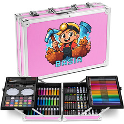 Zestaw artystyczny dla dziewczynki z Minecraft na dzień