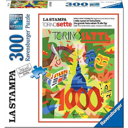Ravensburger 13964 - Puzzle Drukowanie Turyn Siedem 1000,