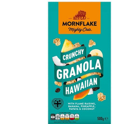 MornFlake Crunchy Granola Hawaiian 500 g