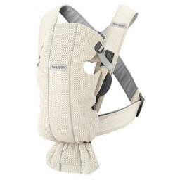 Babybjorn Nosidełko Mini 3D Mesh Cream kremowe