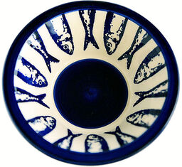 Miseczka ceramiczna Niebieska 11,5cm - kolekcja OLHA SARDINHA
