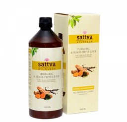 Sok z kurkumy z dodatkiem pieprzu Sattva, 1l