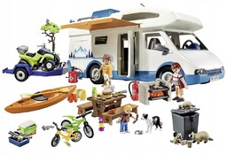 9318 Playmobil Kamper Rodzinne Auto Kempingowe