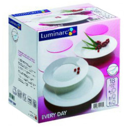 05673 Luminarc Every Day Zestaw Serwis Obiadowy 18