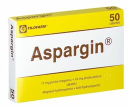 Aspargin x50 tabletek