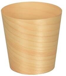 Miseczka drewniana śr.60 h 60 fingerfood 50szt