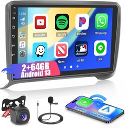 2+64G Android Car Stereo dla Audi Tt Carplay