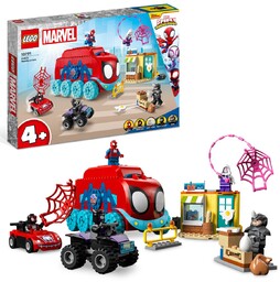 LEGO Marvel, klocki, Spidey, Mobilna kwatera drużyny Spider-Mana,