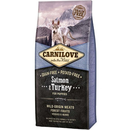 Carnilove Salmon Turkey For Puppies 12kg