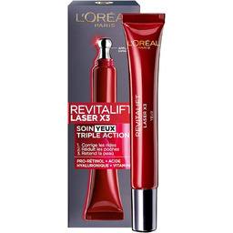 L''Oréal Paris potrójnie działająca przeciwstarzeniowa pielęgnacja oczu przeciwzmarszczkowa
