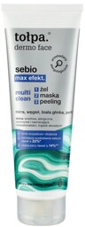 TOŁPA Dermo Face Sebio Max Multi Clean żel-peeling-maska