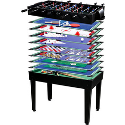 MULTIGRA 15w1 STÓŁ PIŁKARSKI BILARD TENIS POKER CYMBERGAJ