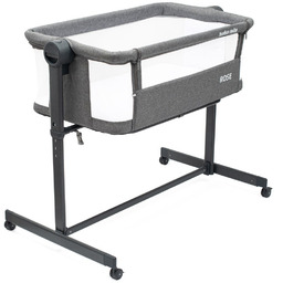 Łóżeczko Dostawka Dla Niemowląt Rose Baby Mix Szare