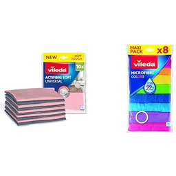 Vileda Zestaw 2produkty Ściereczka ACTIFIBRE Soft 10szt +