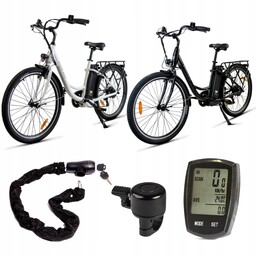 Uniwersalny Rower elektryczny miejski 250W Sigma 26" Rama