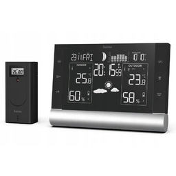 Stacja pogody Hama Line Plus Czarny