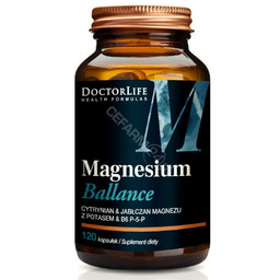 Doctor Life Magnesium Ballance cytrynian i jabłczan magnezu