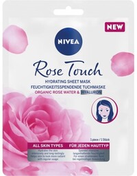 Nivea Rose Touch Intensywnie Nawilżająca Maska w płacie