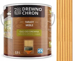 Drewnochron Olej Do Drewna Tarasów Mebli 2,5L Bezbarwny