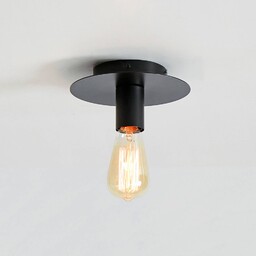 Markslöjd Lampa sufitowa Piatto, możliwość ściemniania, czarny, salon