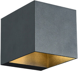 Kinkiet ALASKA, czarny, 1x40W G9