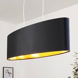 EGLO Lampa wisząca LECIO, możliwość ściemniania, czarny, salon