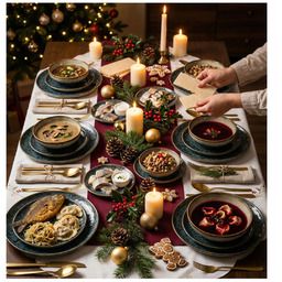 Serwis Obiadowy Komplet Talerzy 18EL. Zastawa Obiadowa Zestaw