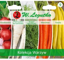 Warzywa polskie - kolekcja 5 gatunków warzyw >>>