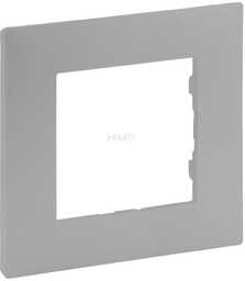 Niloe Step - Ramka Pojedyncza - Aluminium Legrand
