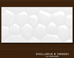 MIDAS płytka 3D Cobble white 600x300x8 mm A-TGL08-XX-006
