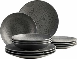 MÄSER 935076 Seria Tiles Vintage zastawa stołowa