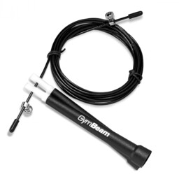 GymBeam Skakanka Black