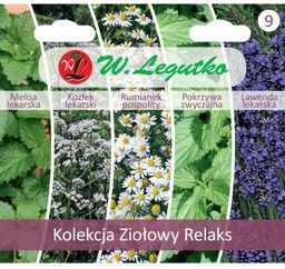 Ziołowy relaks - kolekcja 5 gatunków ziół >>>