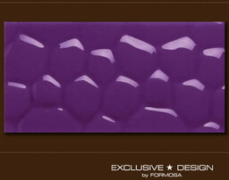 MIDAS płytka 3D Cobble purple 600x300x8 mm A-TGL08-XX-010